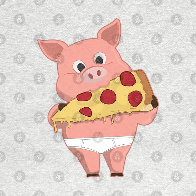 One slice for piggy! by FamiLane